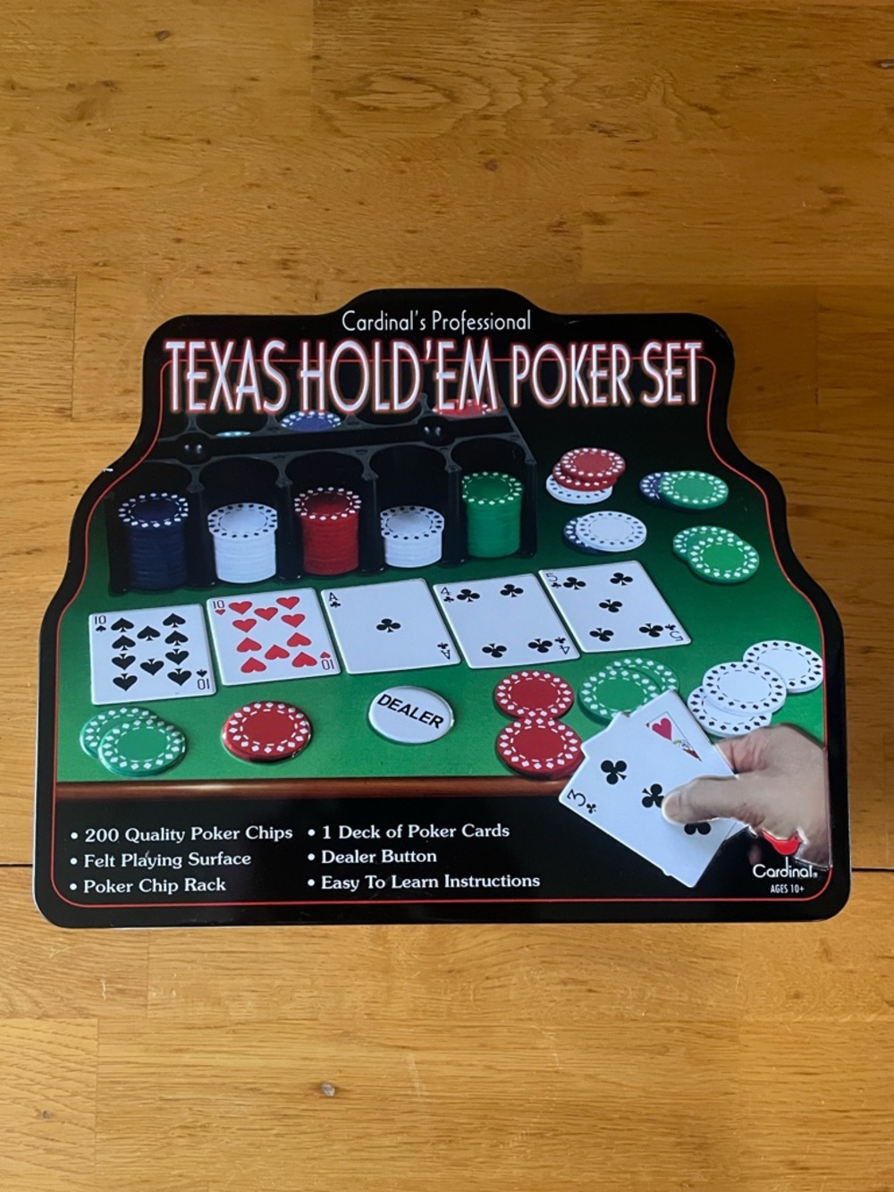 Cardinal’s Professional Texas Hold'em Poker Set